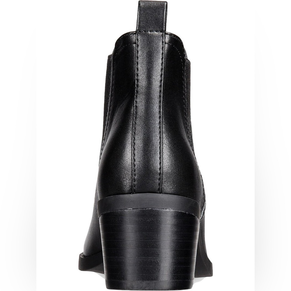 New without box Dolce Vita Womens Zipporah Leather Chelsea Boots Black size 10 - Picture 3 of 11